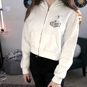 Brandy Melville skeleton crystal